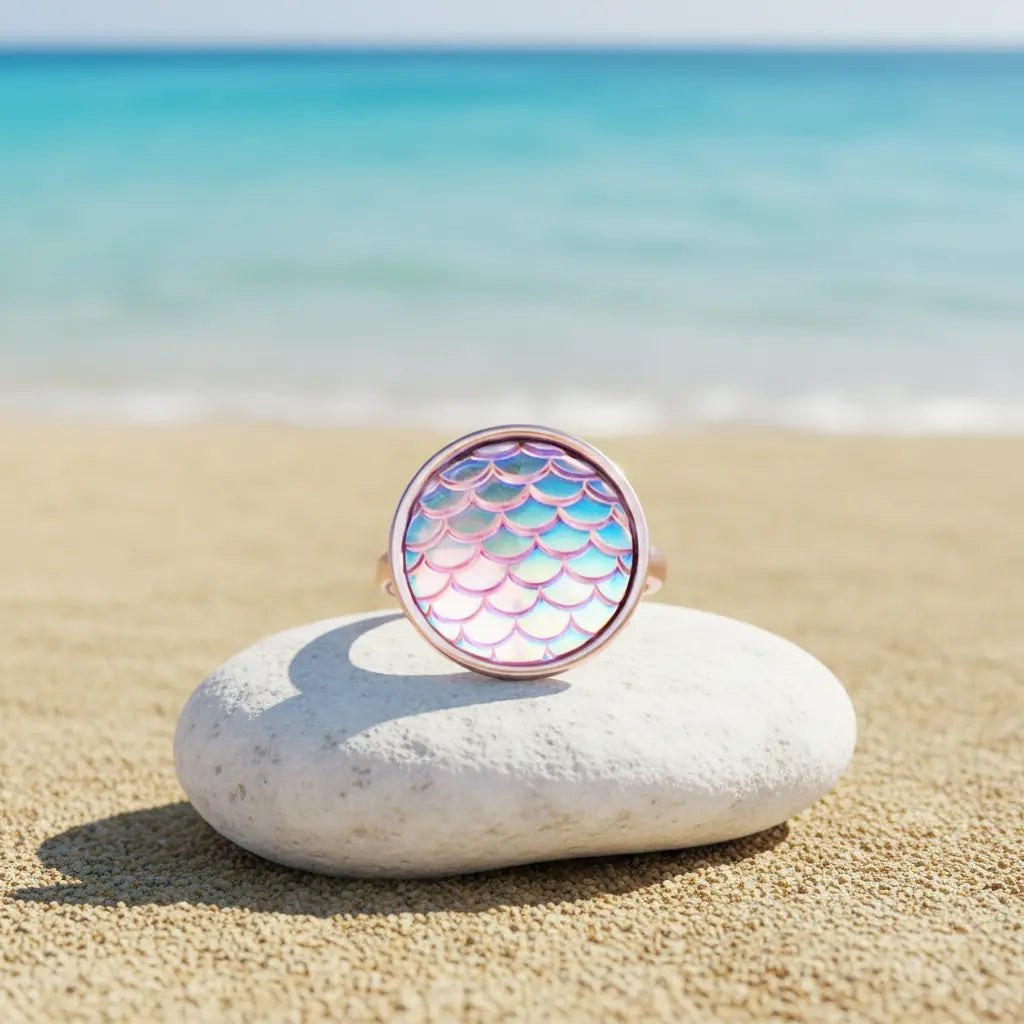 Petite Colorful Scales Snap Snappy Jewels