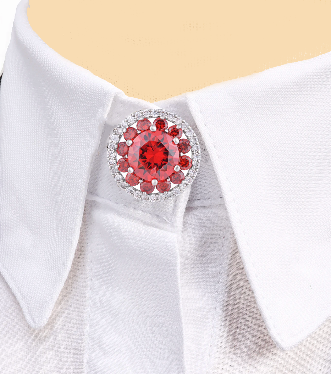 September Crystals Button Cover