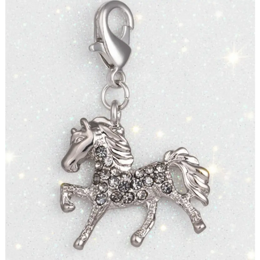 Horse Clip Charm Snappy Jewels