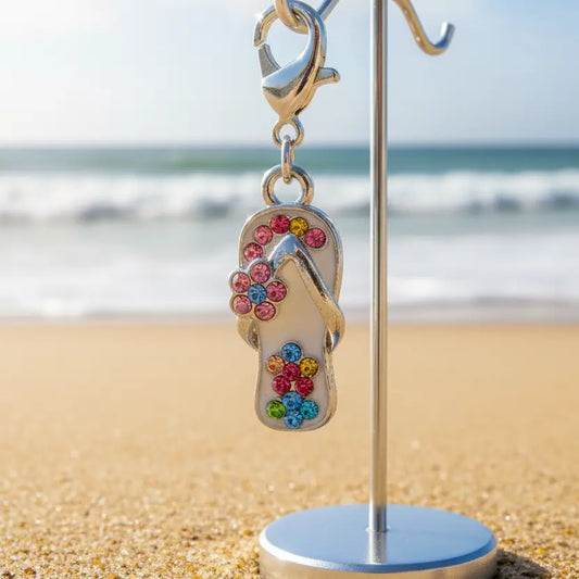 Flip Flop Clip Charm Snappy Jewels