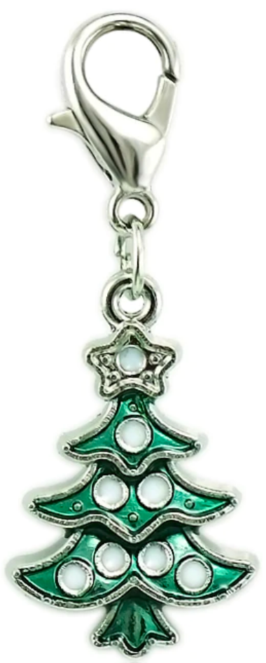 Christmas Tree Clip Charm