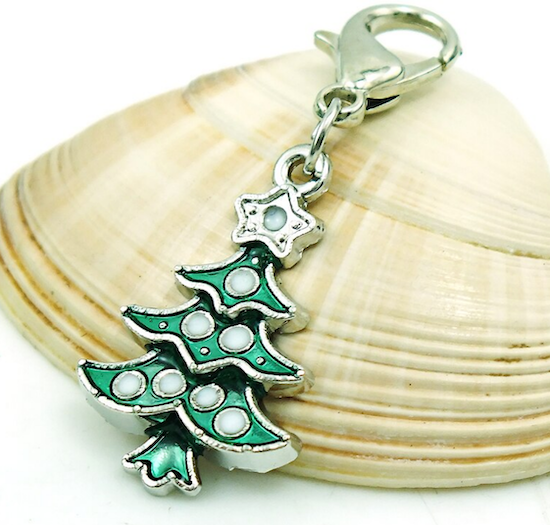 Christmas Tree Clip Charm