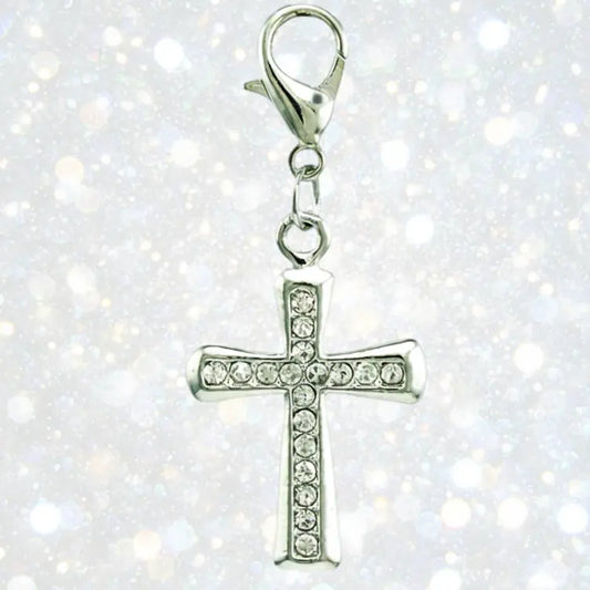 Cross Clip Charm Snappy Jewels