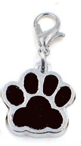 Paw Print Clip Charm