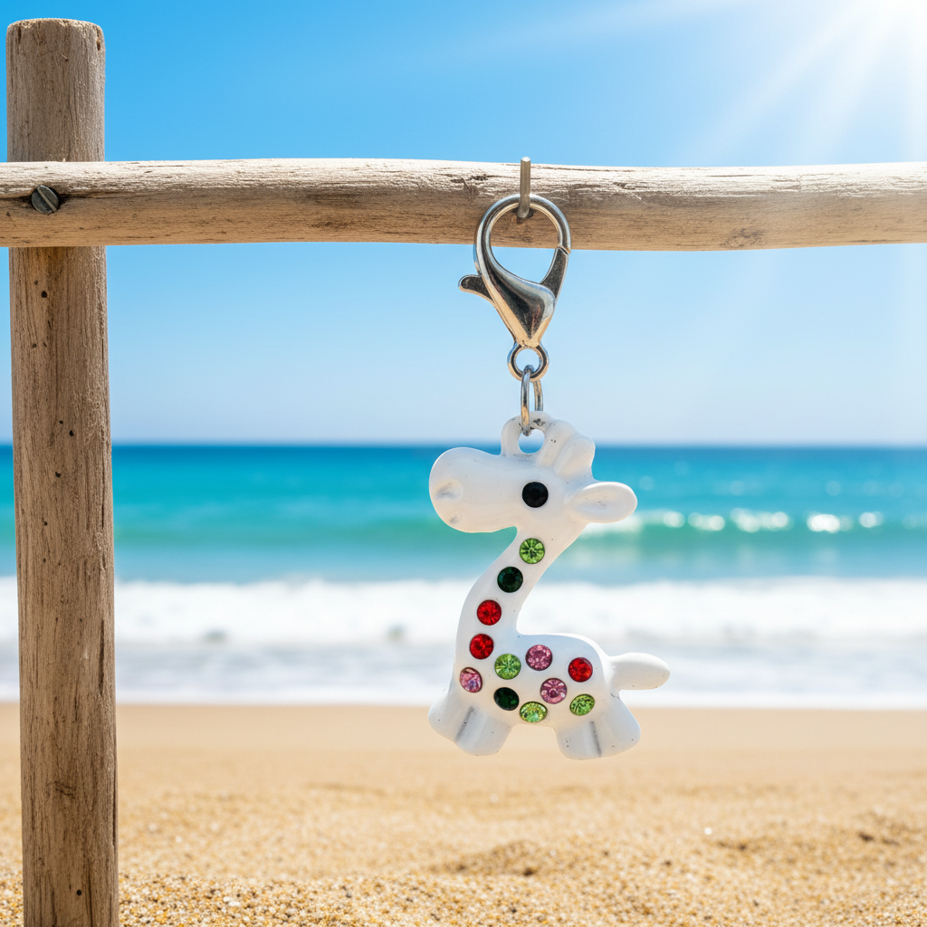 Giraffe Clip Charm
