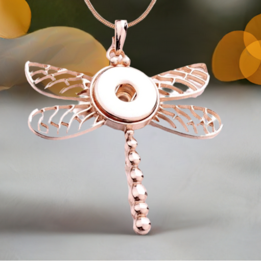 Statement Dragonfly Necklace