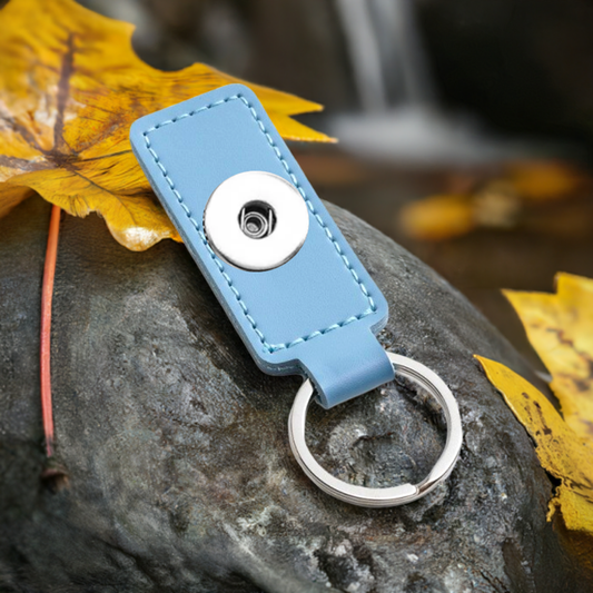 Statement 1 Snap Keychain: Blue