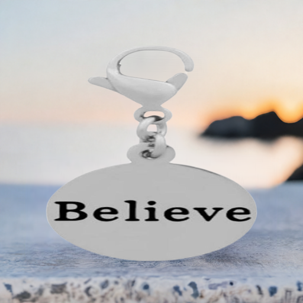 Believe Clip Charm