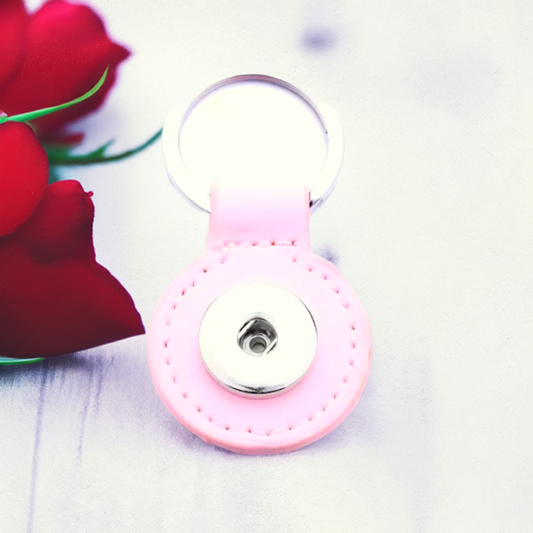 Statement 1 Snap Keychain: Pink