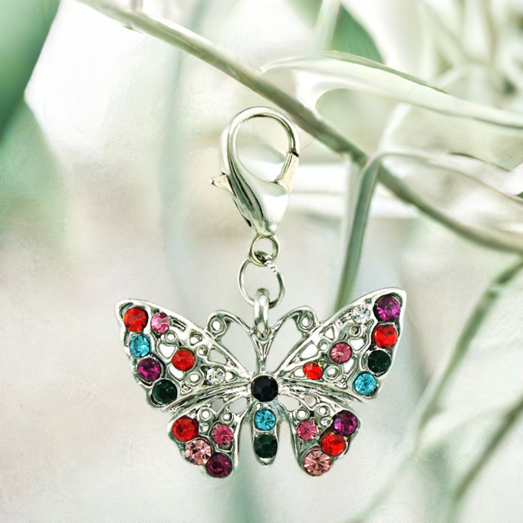 Butterfly Clip Charm