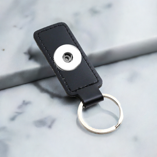 Statement 1 Snap Keychain: Black