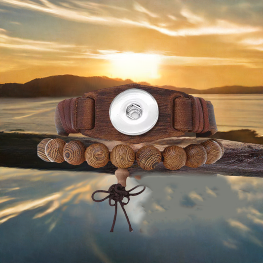 Statement Leather Bracelet