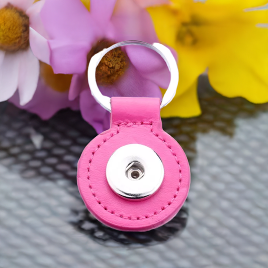 Statement 1 Snap Keychain: Pink