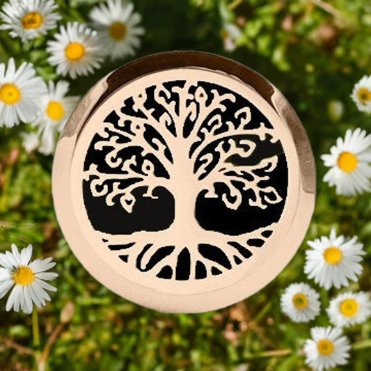 Rose Gold Family Tree/Tree Of Life Diffuser Statement Snap