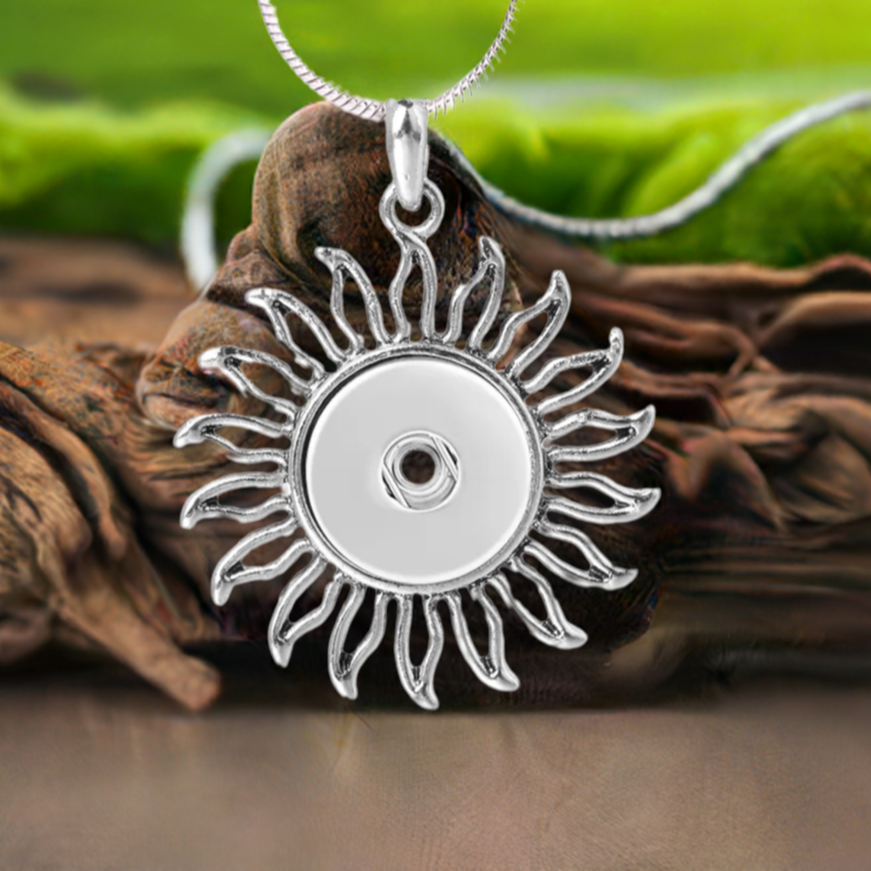 Petite Sun/Sunflower Necklace