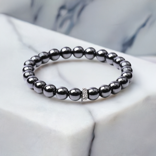 Hematite Stretch Bracelet