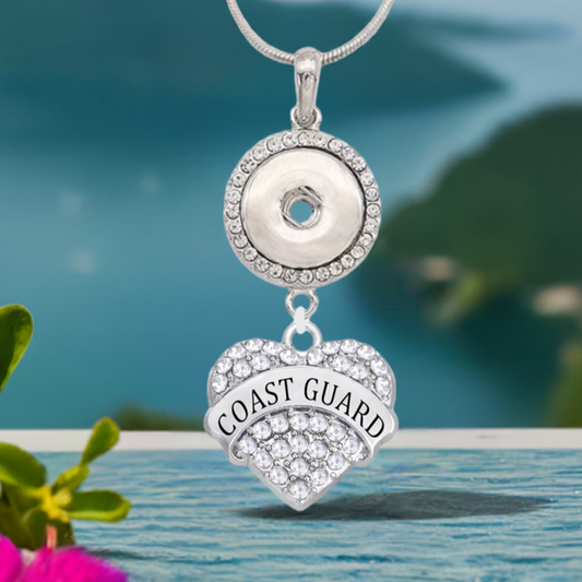 Statement Dangle Heart Necklace
