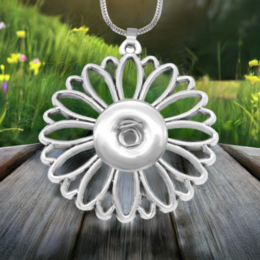 Statement Sunflower Necklace