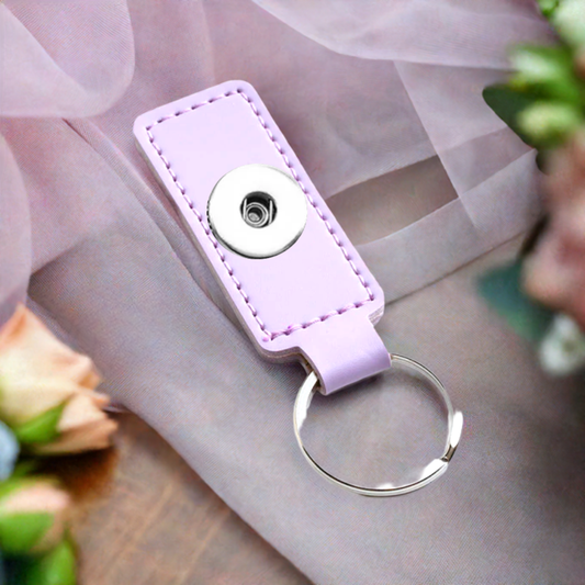 Statement 1 Snap Keychain: Lavender