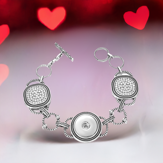Statement Crystal Bling Bracelet