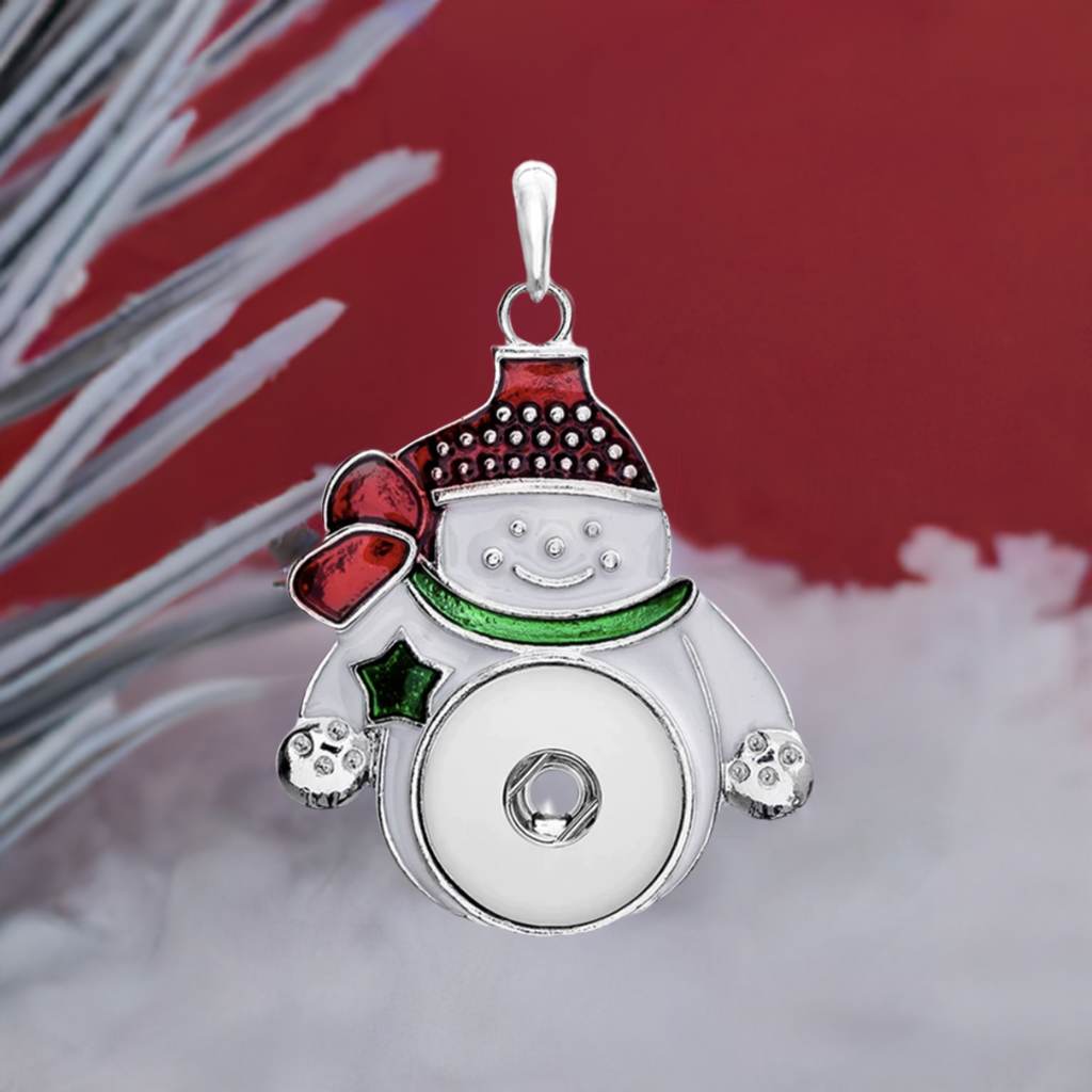 Statement Snowman Necklace