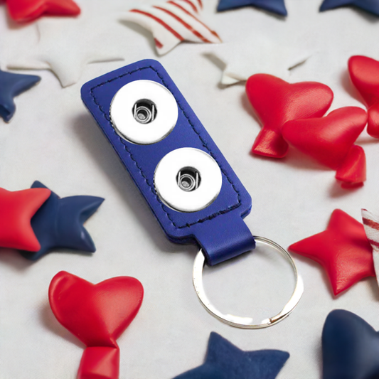 Statement 2 Snap Keychain: Deep Blue