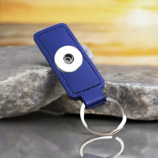 Statement 1 Snap Keychain: Deep Blue