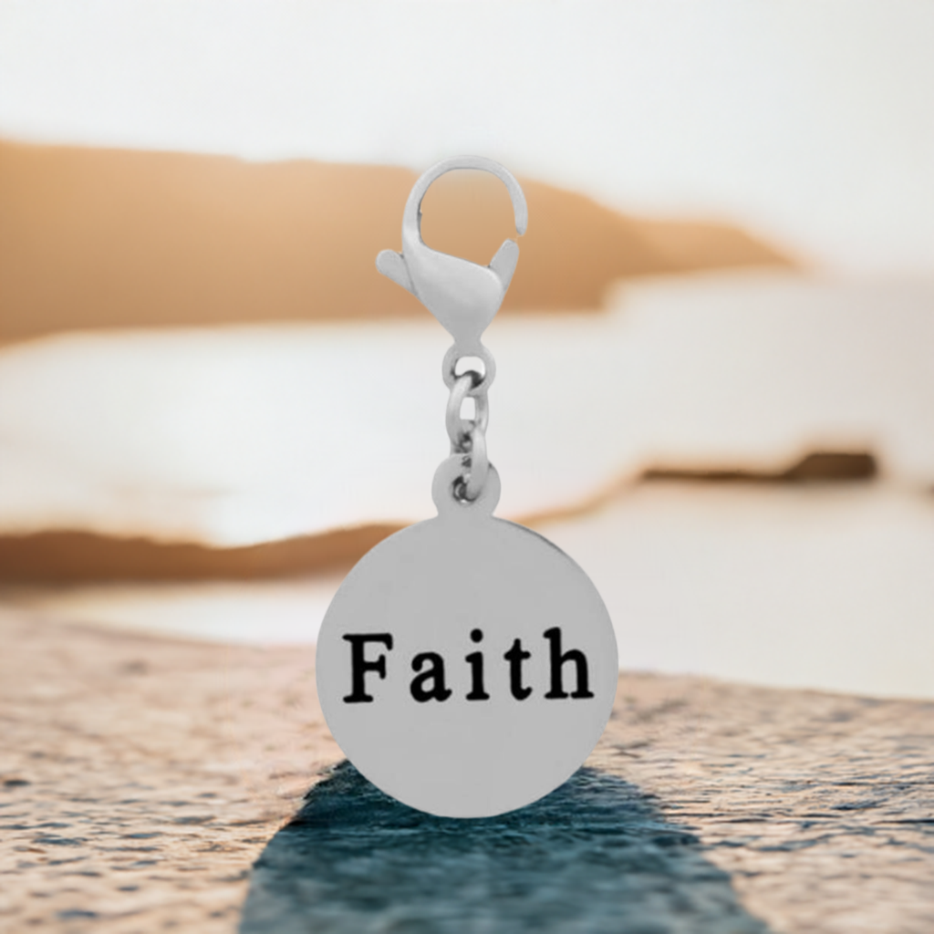 Faith Clip Charm