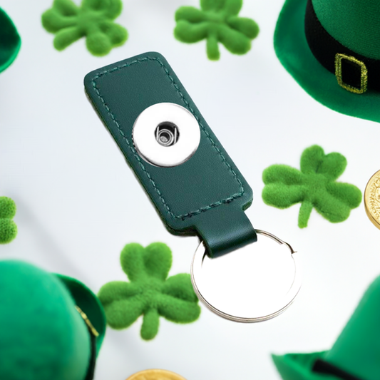 Statement 1 Snap Keychain: Deep Green