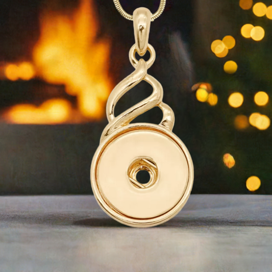Statement Swirl Necklace