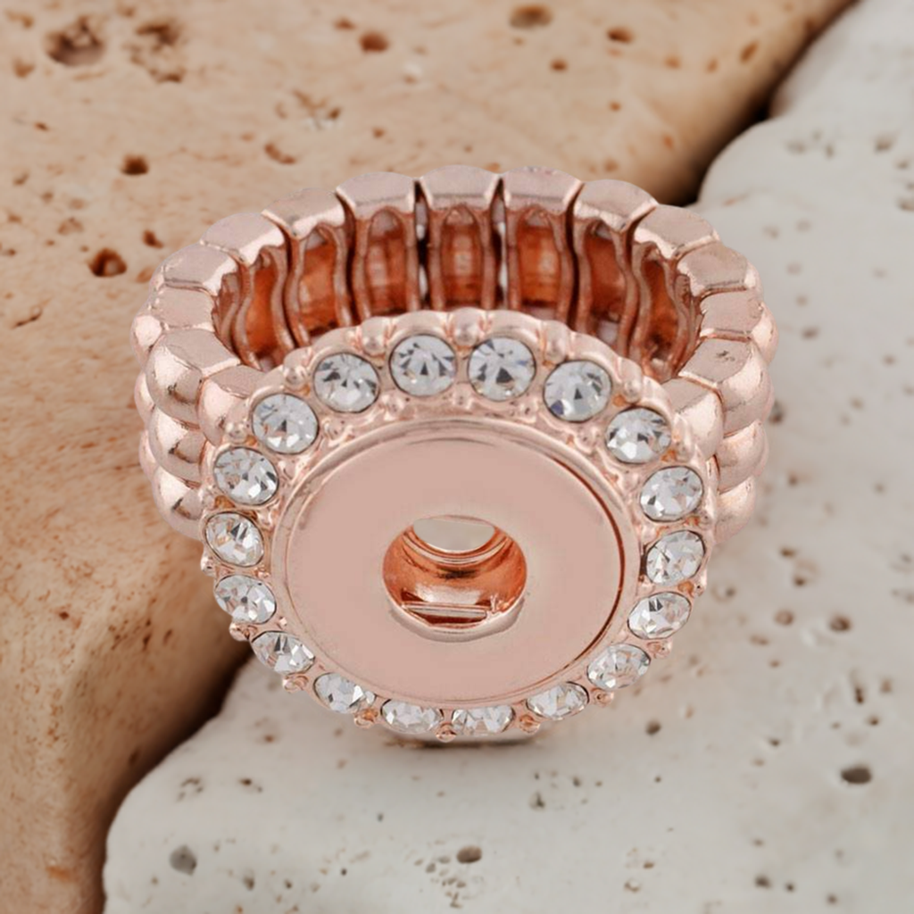 Petite Rose Gold Stretch Ring