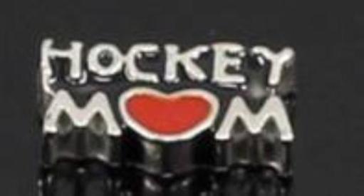 Hockey Mom Locket Charm