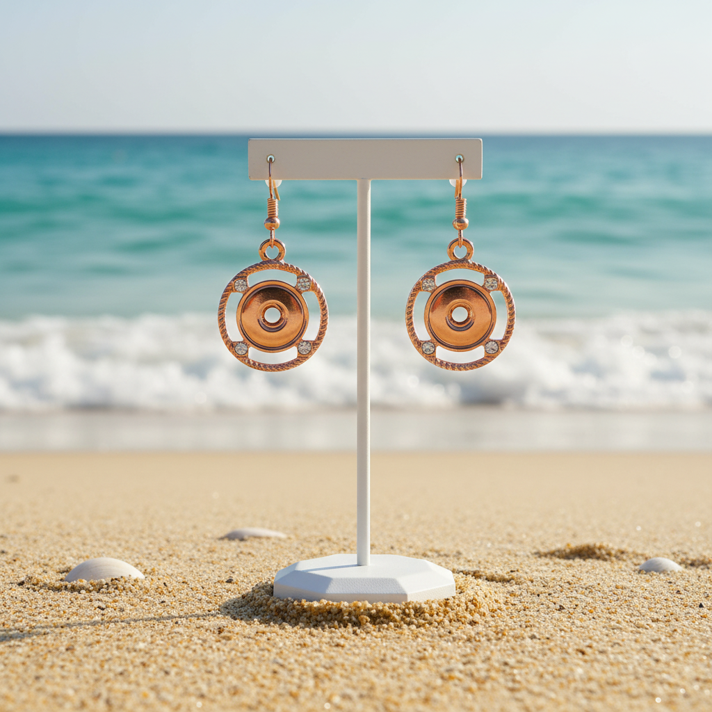 Petite Rose Gold Earrings