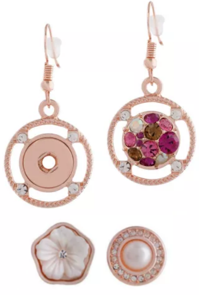 Petite Rose Gold Earrings