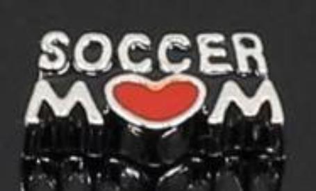 Soccer Mom Locket Charm