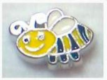 Bumble Bee Locket Charm