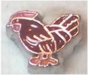 Rooster Locket Charm