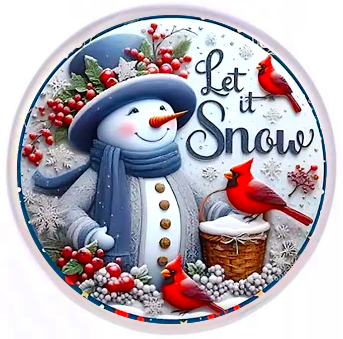 Statement Let It Snow Snap