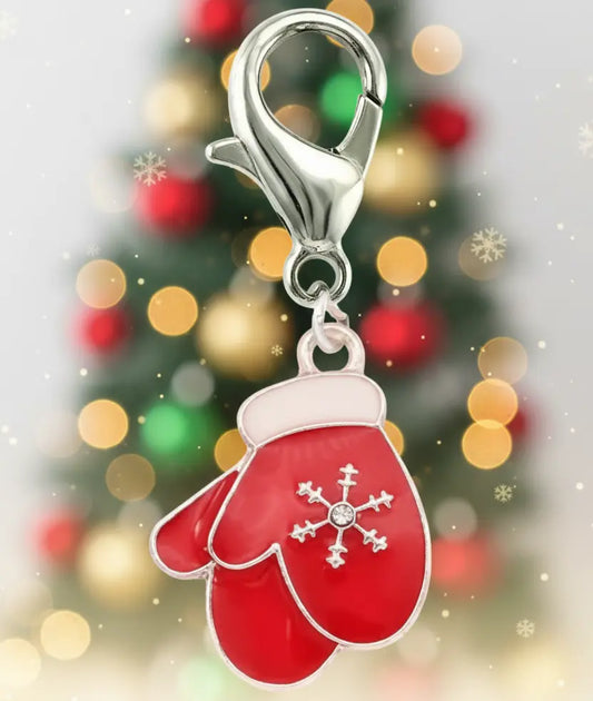Mitten Clip Charm Snappy Jewels