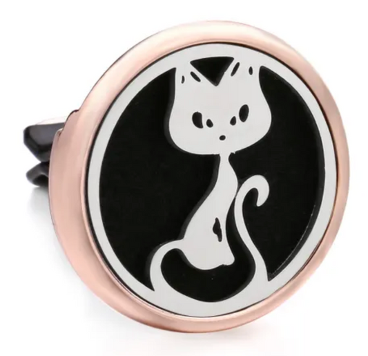 Rose Gold Cat Vent Clip