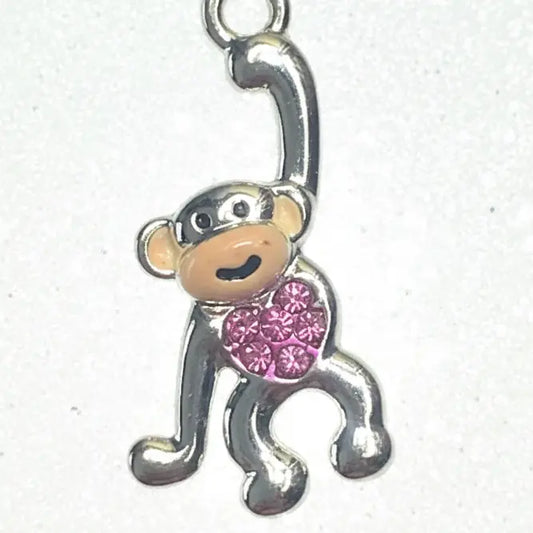 Monkey Clip Charm Snappy Jewels