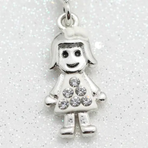 Girl Clip Charm Snappy Jewels