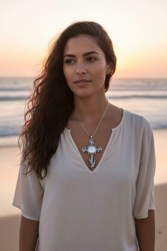 Statement Cross Necklace