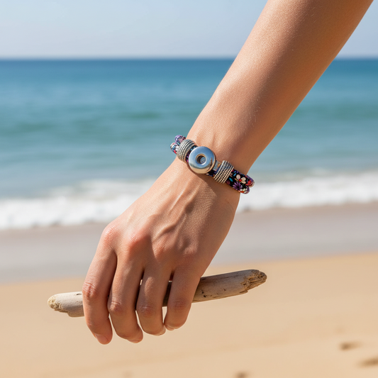 Statement Floral Bracelet