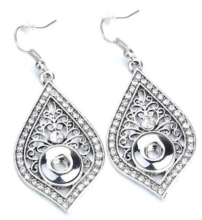 Petite Crystal Vintage Earrings