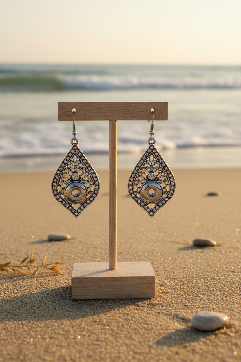 Petite Crystal Vintage Earrings