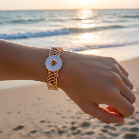 Statement Coil Bracelet