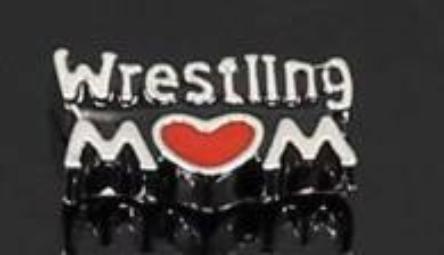 Wrestling Mom Locket Charm